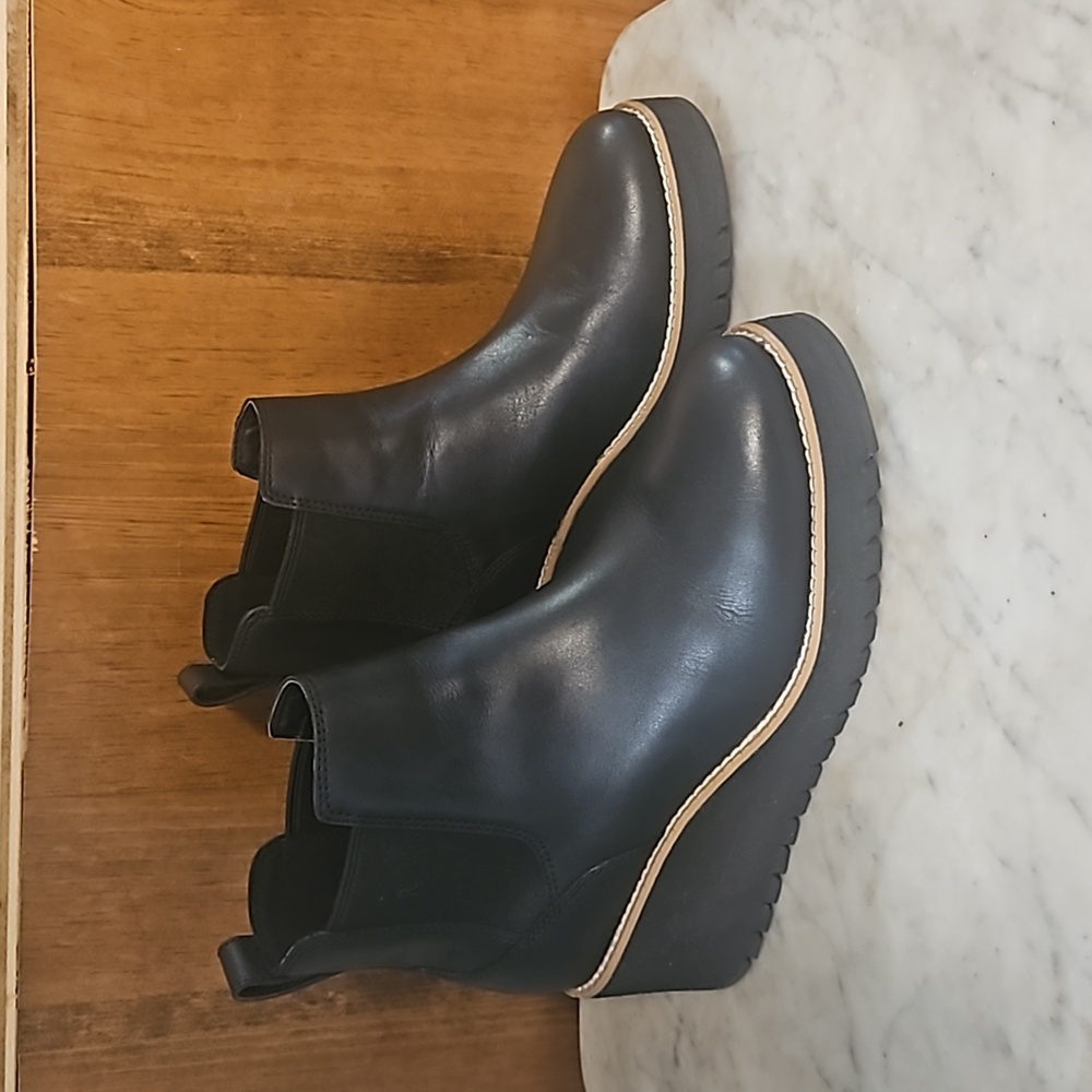 Women's ZERØGRAND City Wedge Waterproof Chelsea Boot